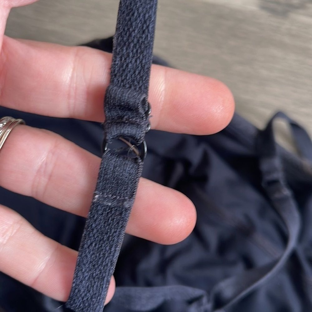 Prana sports bra gray adjustable straps size medium - Picture 4 of 9